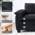 Luxury L Shape Sofa with Ottoman