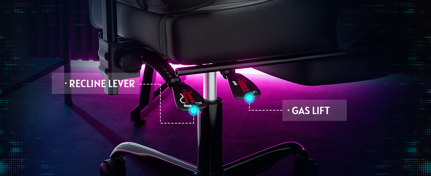 Gaming Chair with Ergonomic Design