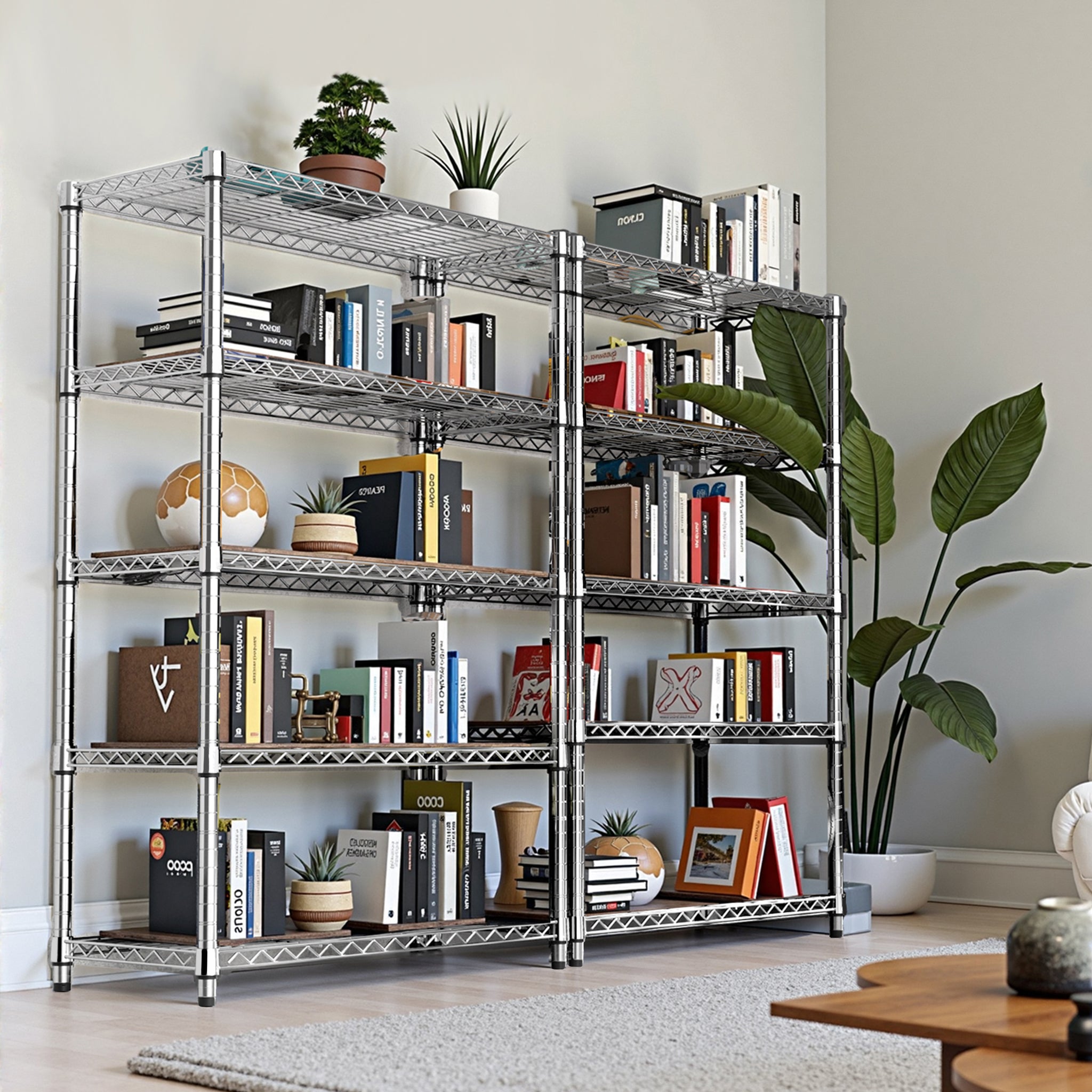 5-Tier Steel Storage Shelving Unit