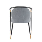 Modern Upholstered Dining Chair (Set of 2)