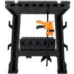 Folding Clamping Sawhorse Set of 2