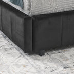 Full Size Storage Upholstered Tufted Bed Frame