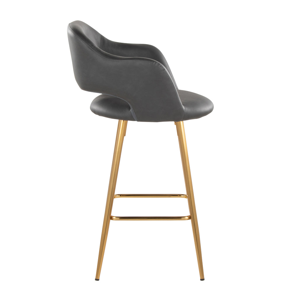 26" Contemporary Fixed-Height Counter Stool