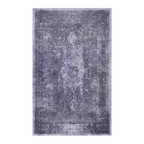 Maval Anthracite Washable Rug 9x12 Area Rug