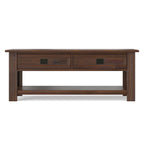 Monroe Rectangular Coffee Table with Drawers