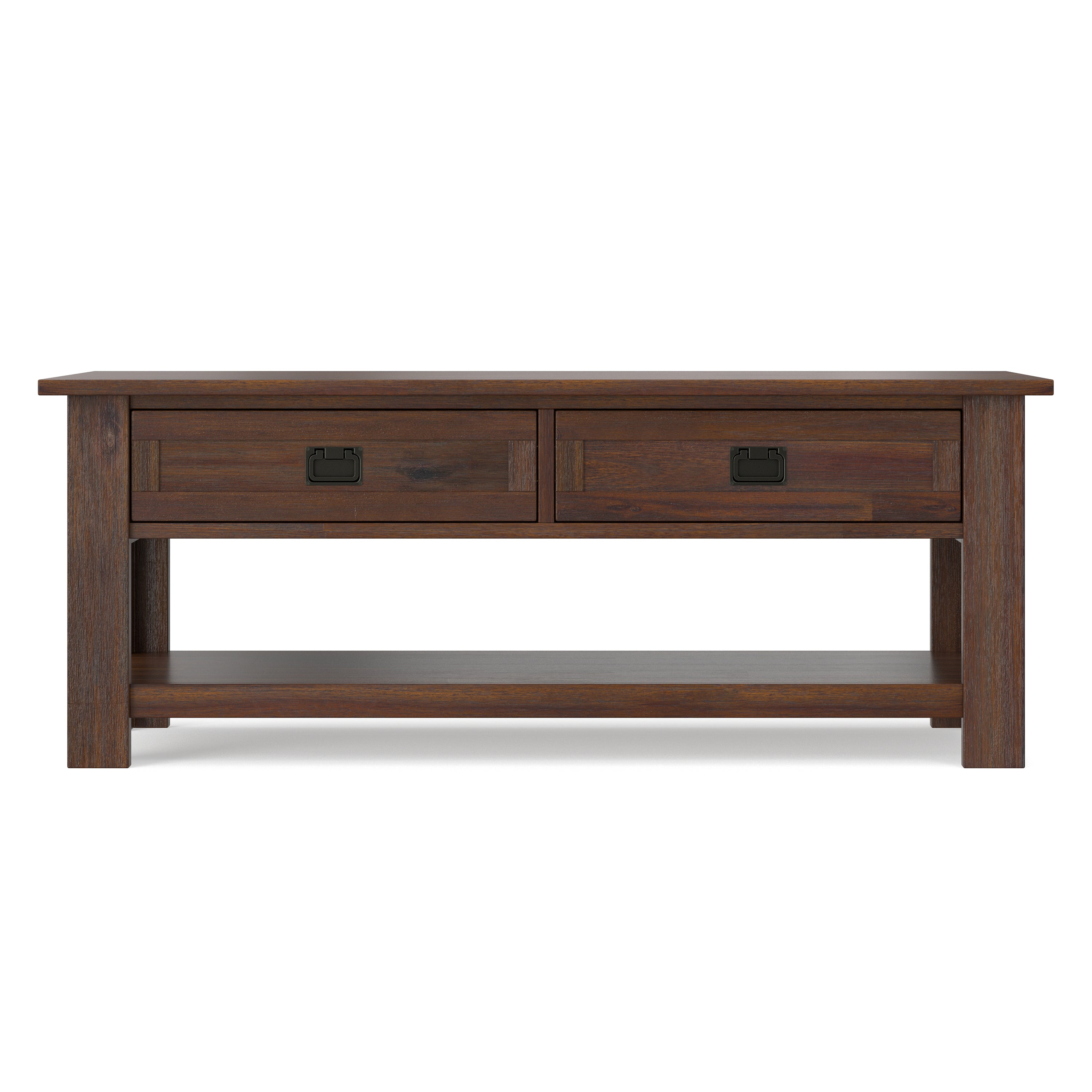 Monroe Rectangular Coffee Table with Drawers