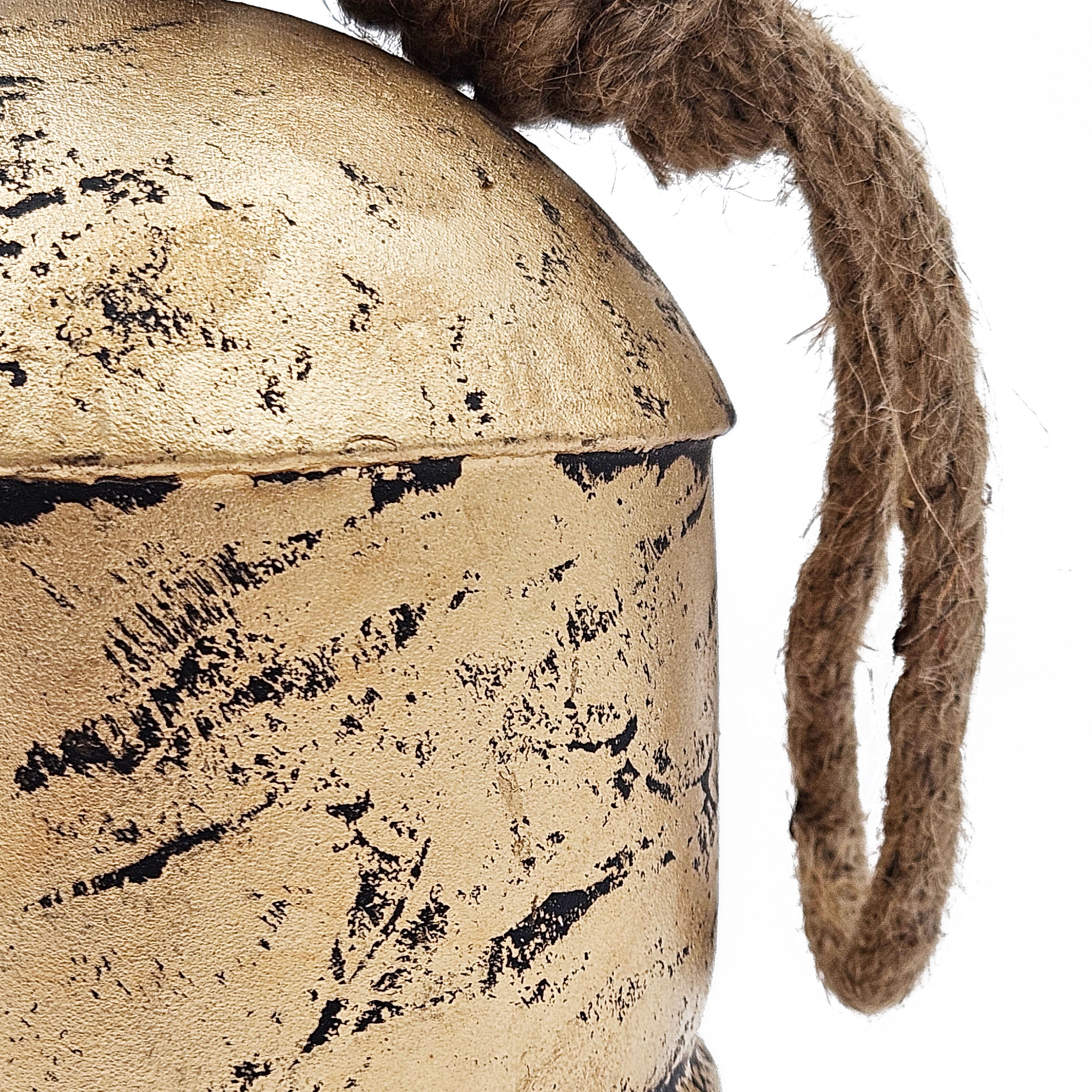Iron Hanging Bell Decorative Ornaments - Set of 4