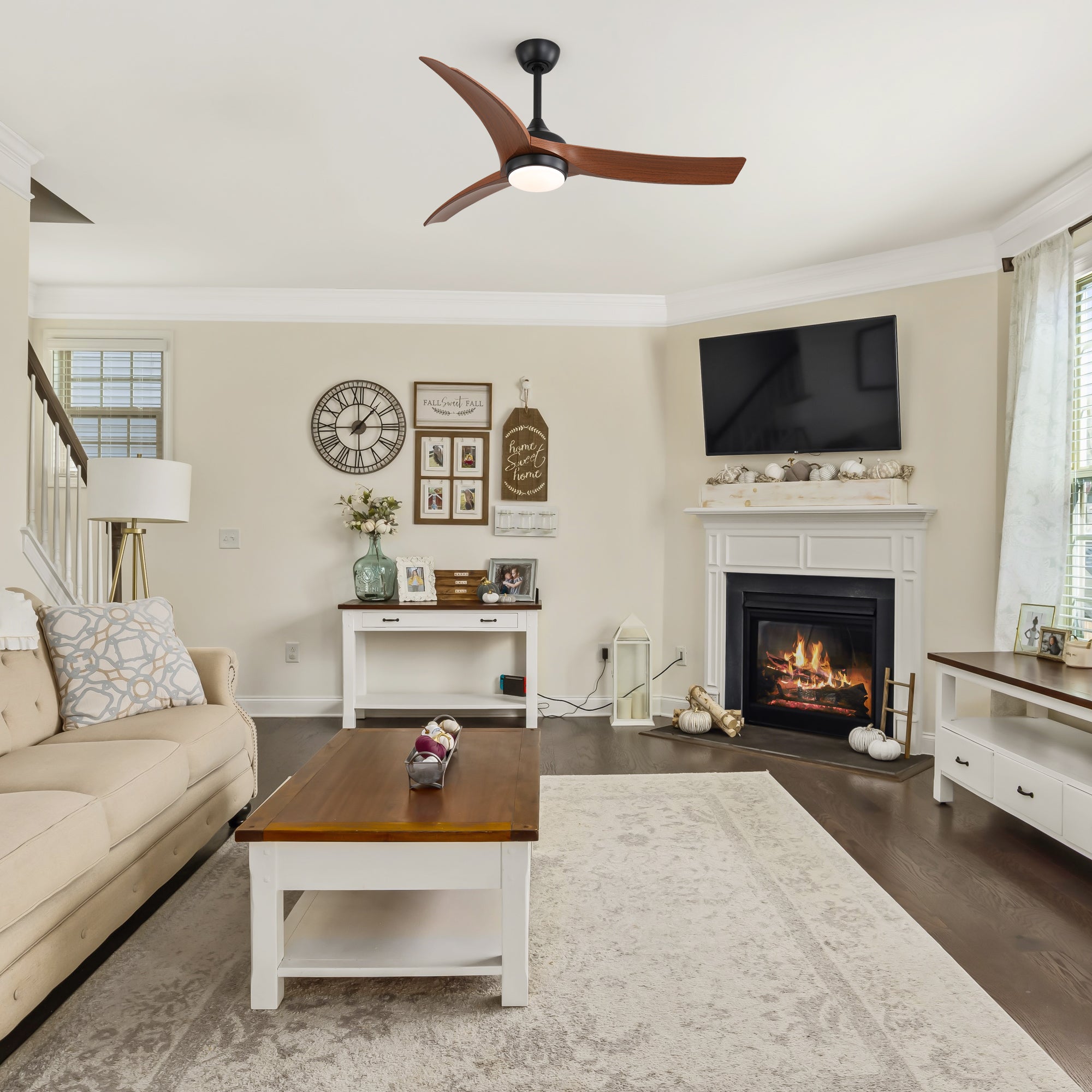 52 Inch Ceiling Fan with Light