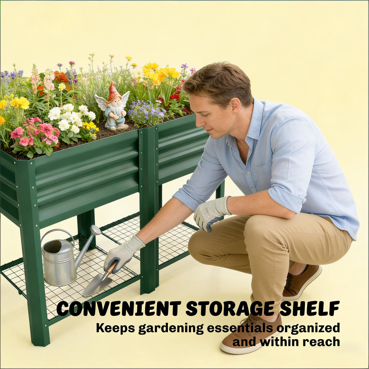 Outdoor Elevated Planter Box