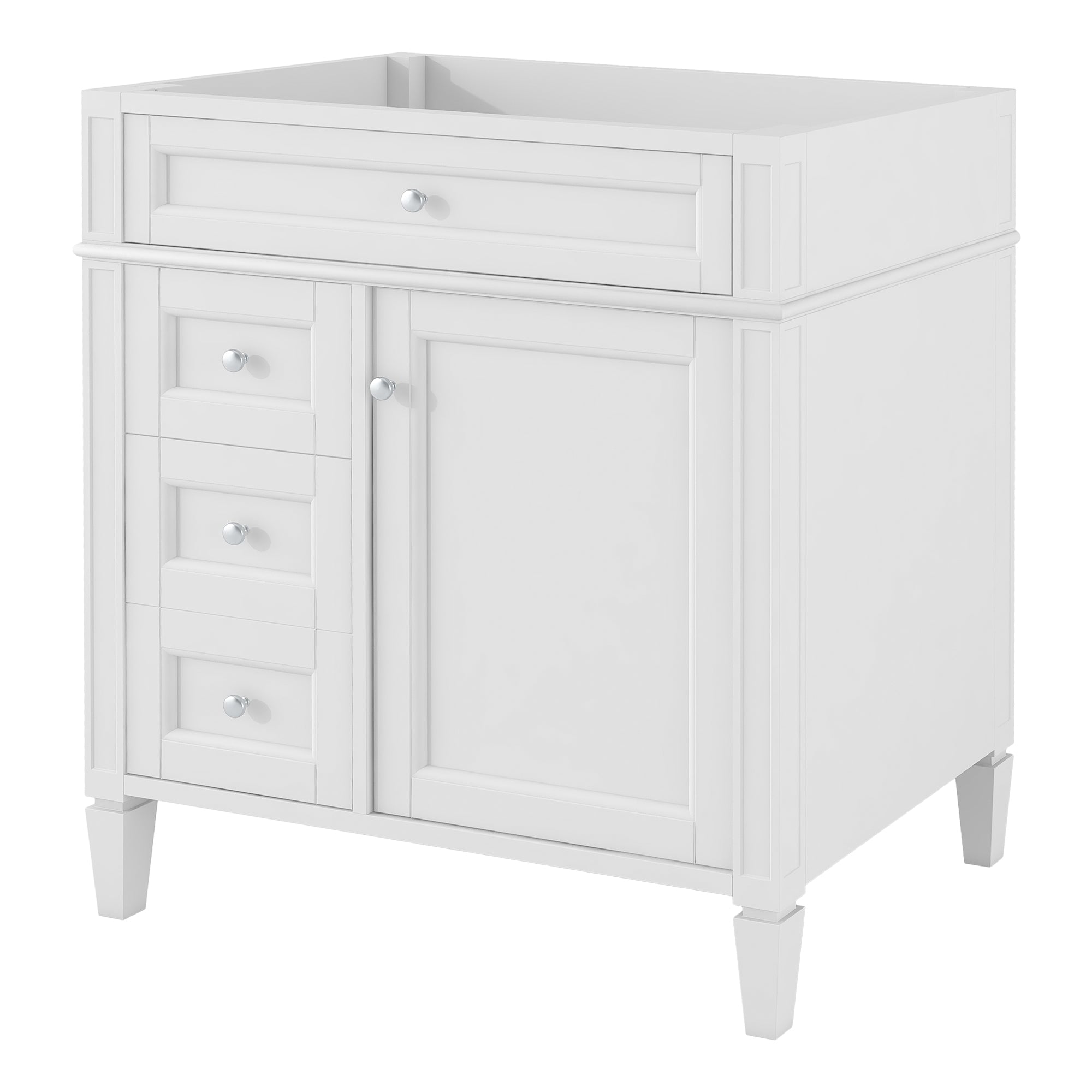 30'' Bathroom Vanity Without Top Sink