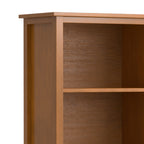 Warm Shaker 5 Shelf Bookcase