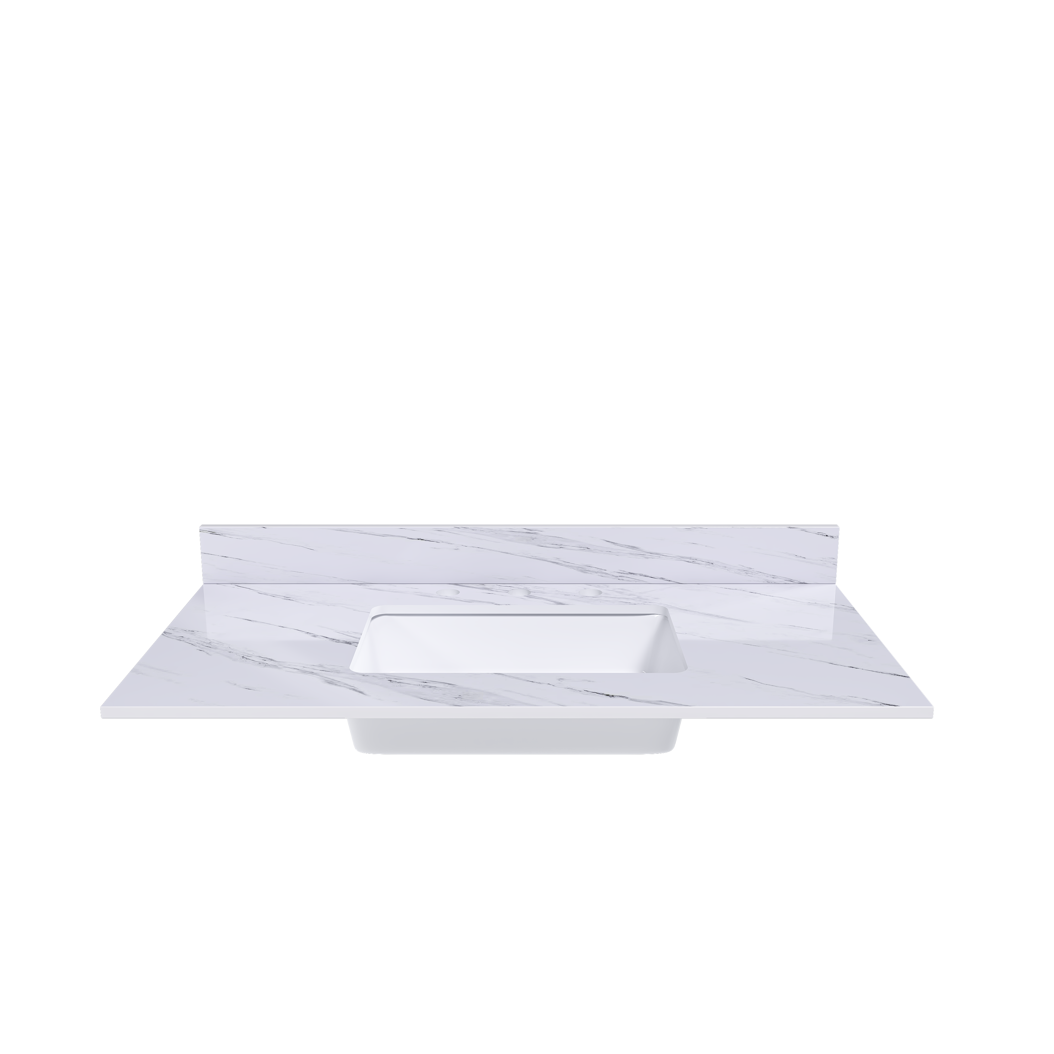 43 Inch Marble Vanity Top