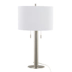 Master 29" Contemporary Metal Table Lamp