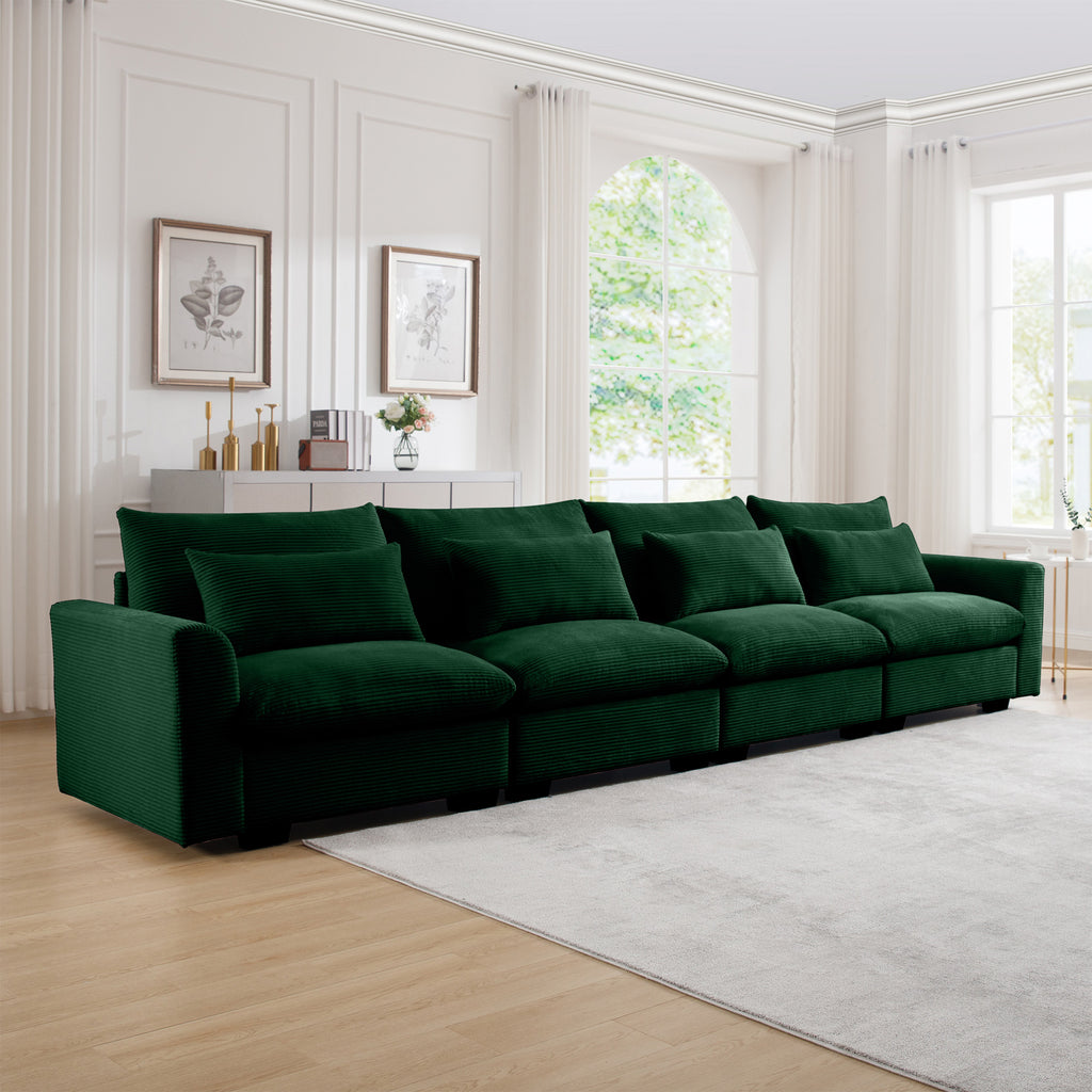 4 Seater Deep Seat Couches for Living Room