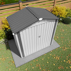 6X3.6FT Metal Storage Shed with Peaked Roof