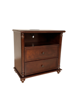 28" Nightstand with Charging Station