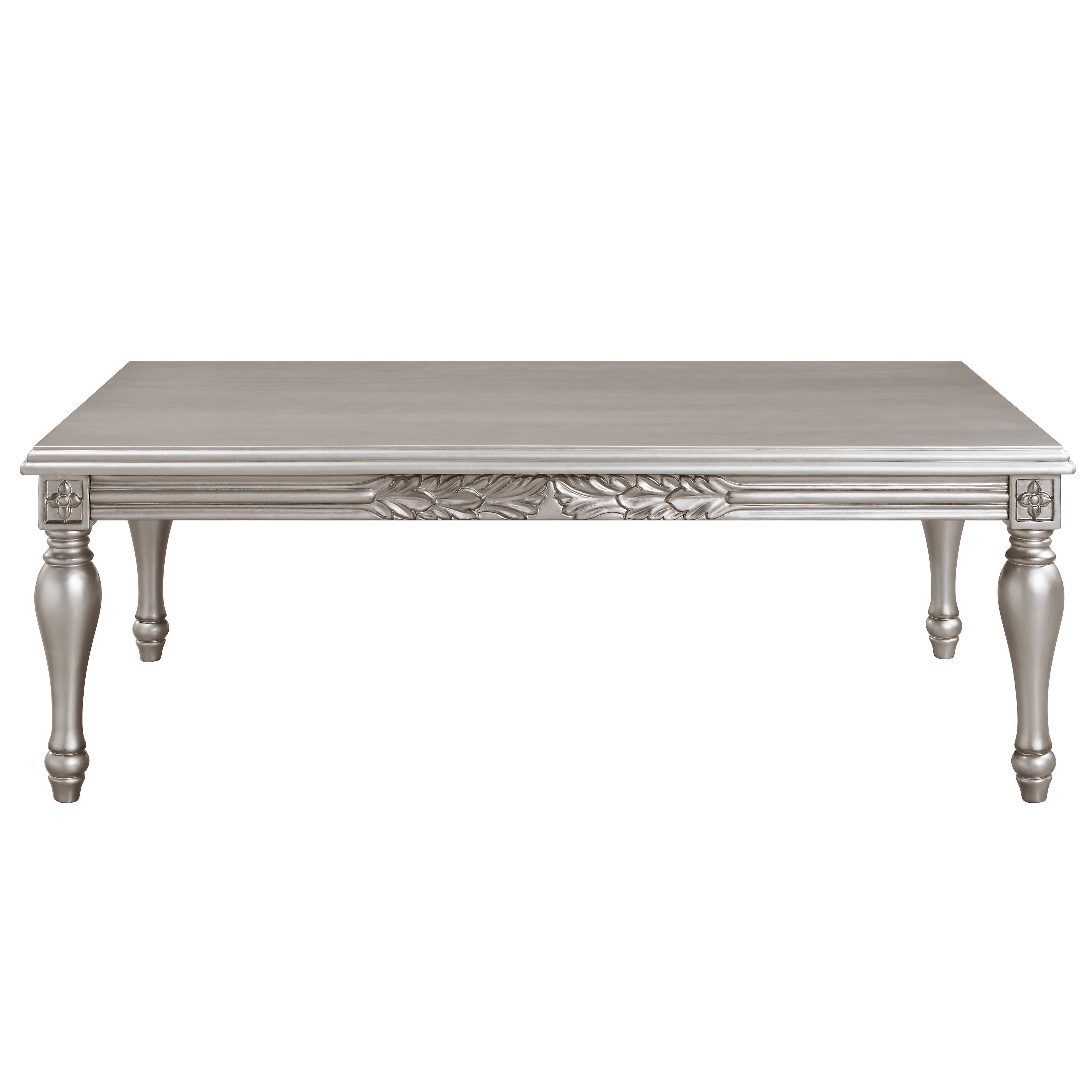 Pelumi Platinum Finish Coffee Table