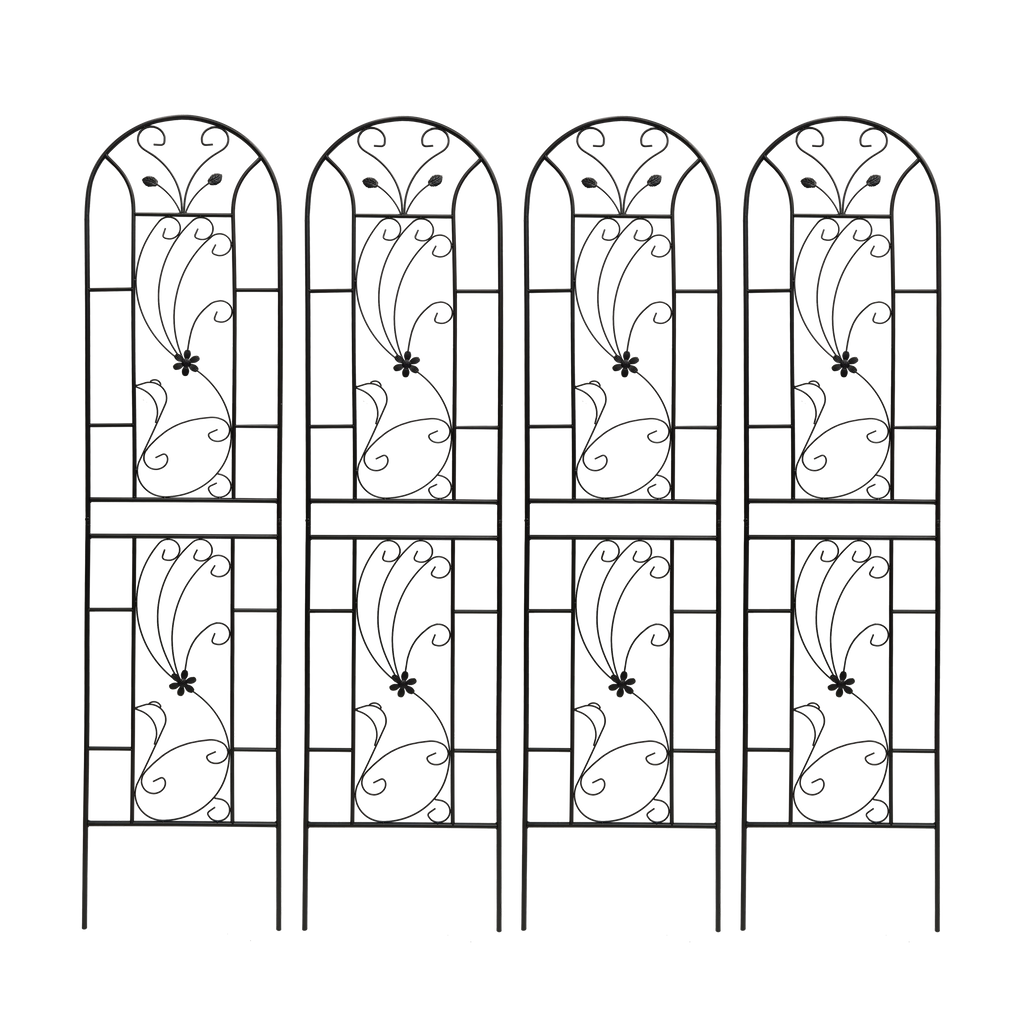 2 Pack Metal Garden Trellis