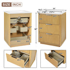 24 Inch Modern Luxury Bathroom Vanity with Ceramic Sink