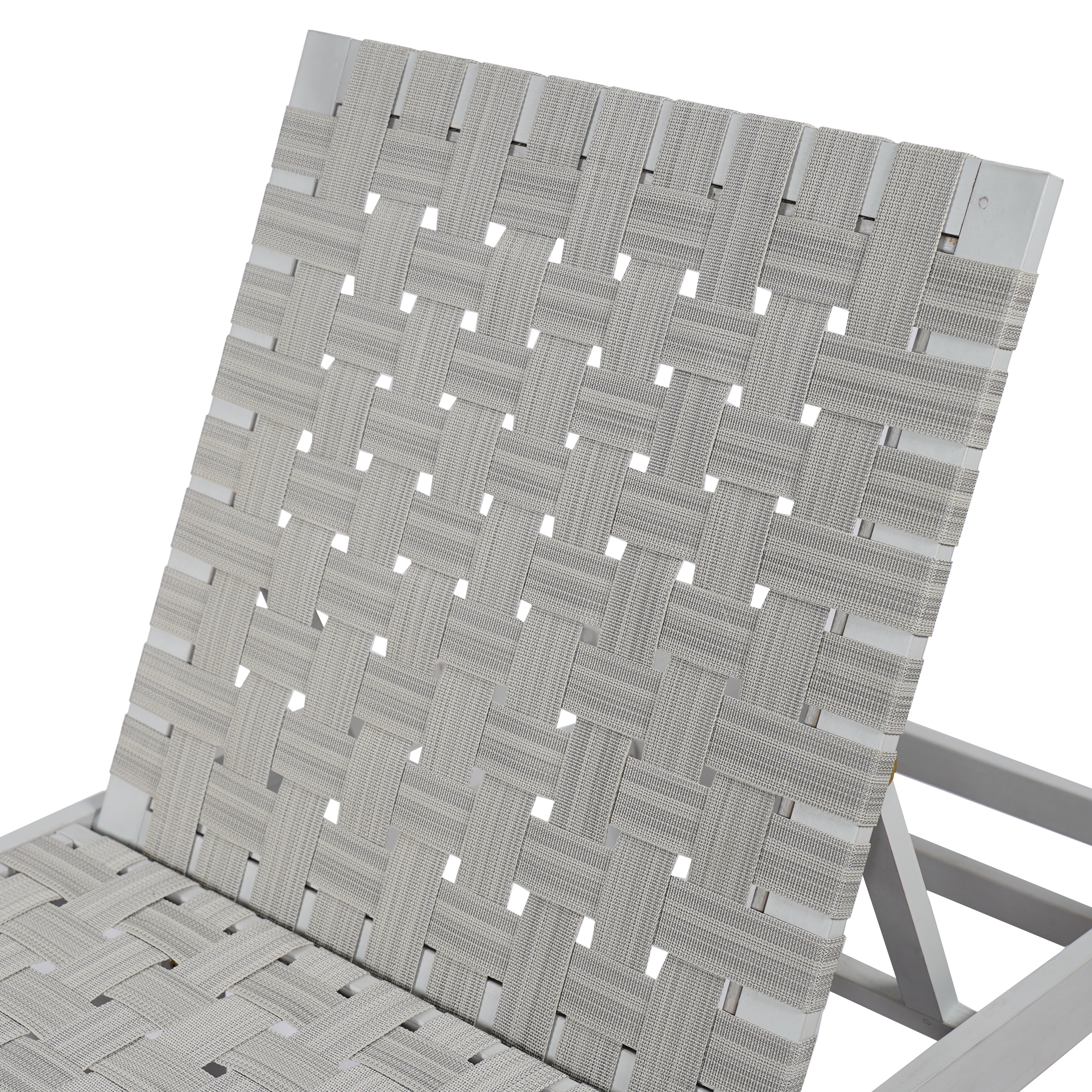 Outdoor Rope Chaise Lounge