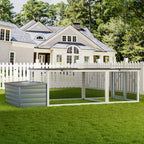 Large Chicken Coop with Run