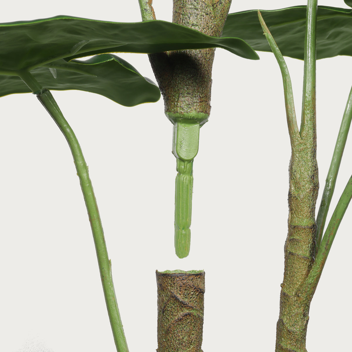 Artificial Tropical Alocasia Leaf Plant