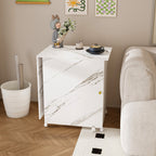 4-in-1 Folding Sewing Table with Lockable Wheels