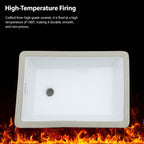 Premium Ceramic Undermount Bathroom Sink