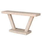 60 Inches Vintage Distressed Wood Entryway Bench with Storage