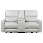 Denson Dove Power Reclining Loveseat