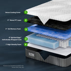 Venus Williams Collection - Legend 12" Hybrid Mattress - King