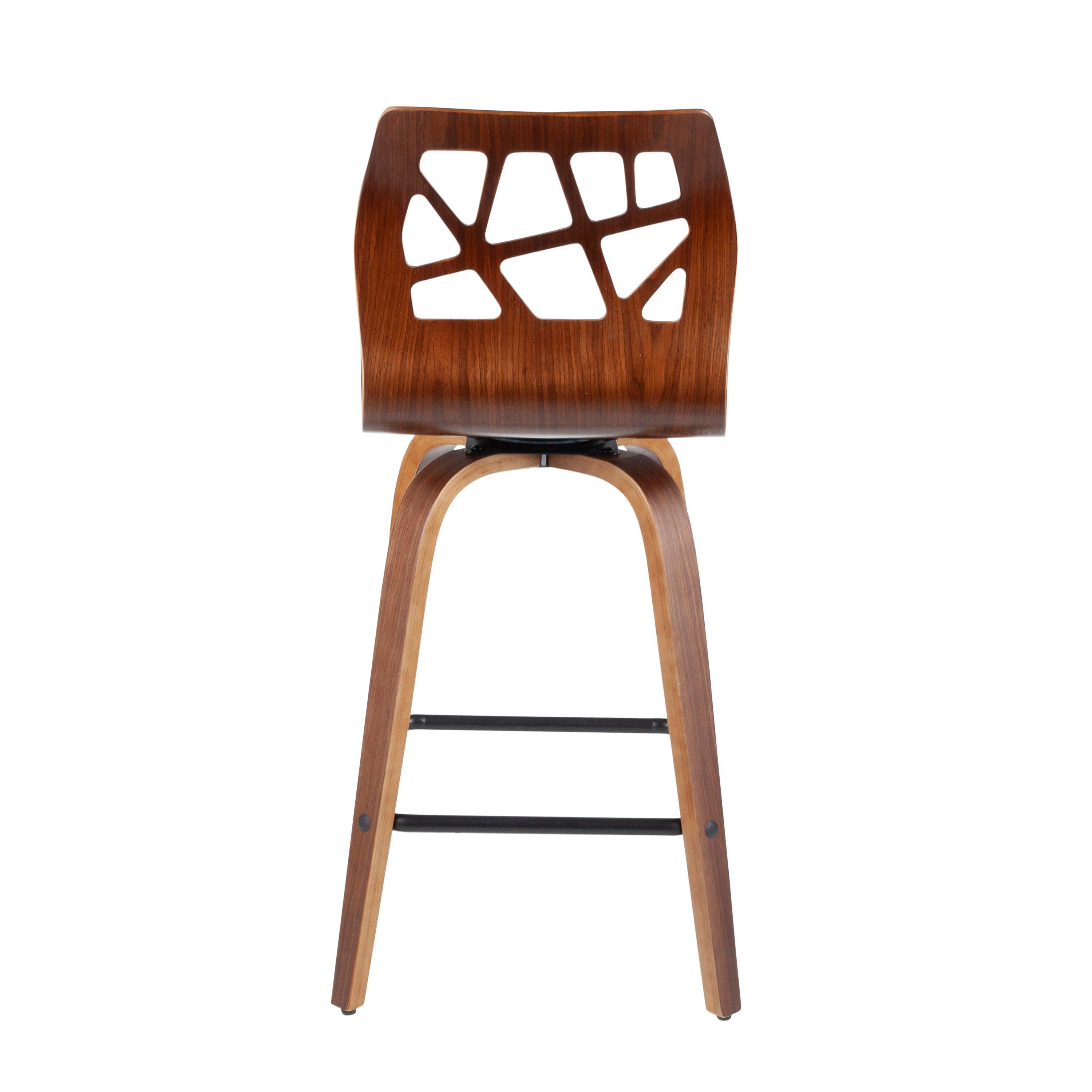 Folia 26" Mid-Century Modern Fixed Height Counter Stool