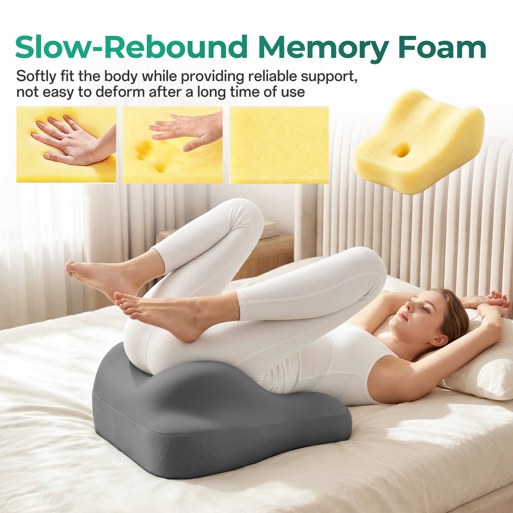 27° Ergonomic Memory Foam Support Pillow