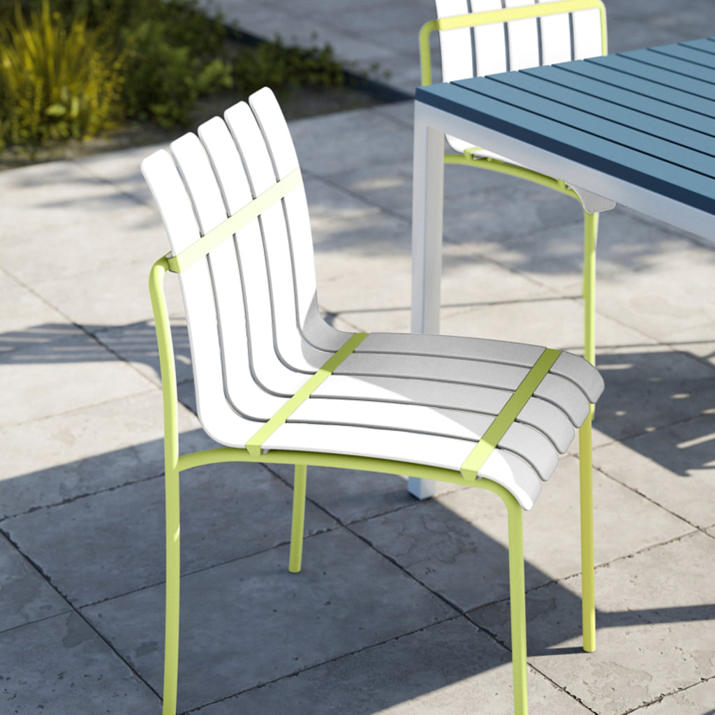 Summer 4-Pack Modern Striped Color Block Chairs