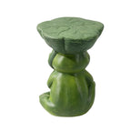 Frog Stool Garden Statue