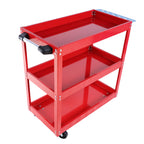 Tool Cart on Wheels, 3 Tier Rolling Mechanic Tool Cart