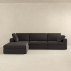 Cecilia Modular Corner Sectional Modern Fabric Sofa