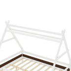 Full House Platform Bed with Stairs