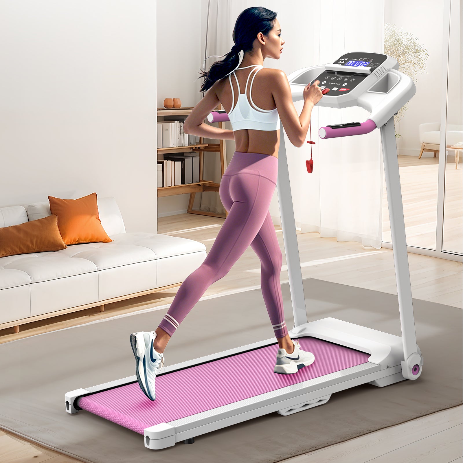 Foldable Treadmill 2.5HP Electric Folding Running Machine