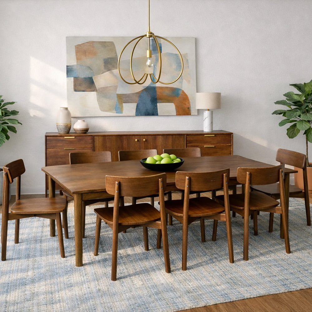 Walnut Dining Chair Set of 2