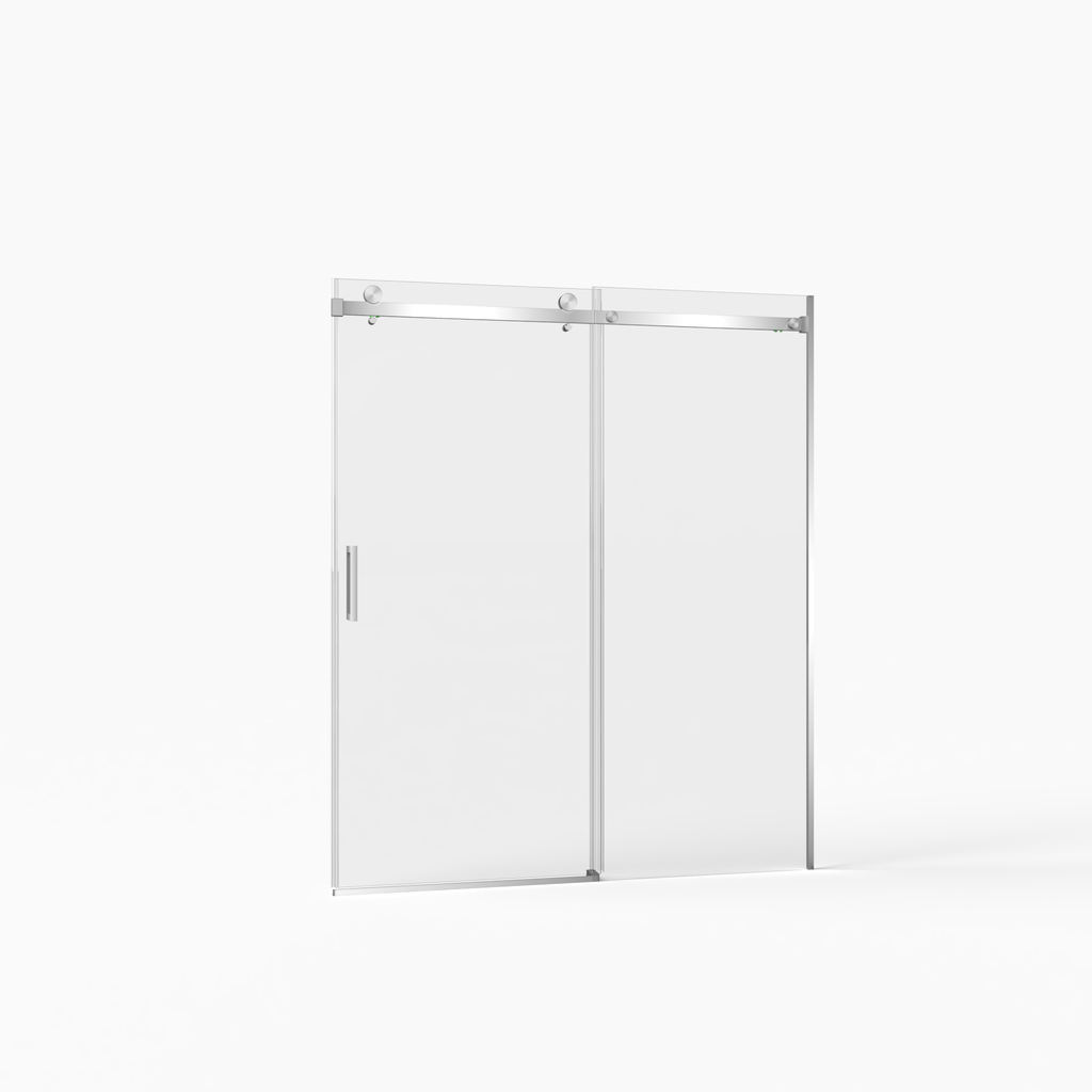 Frameless Sliding Shower Door 56-60"W x 72"H