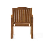 7 Pieces Acacia Wood Outdoor Dining Set
