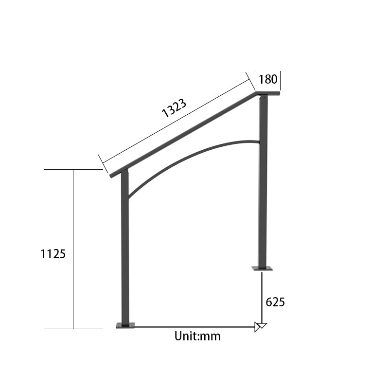 Handrails for Outdoor Steps