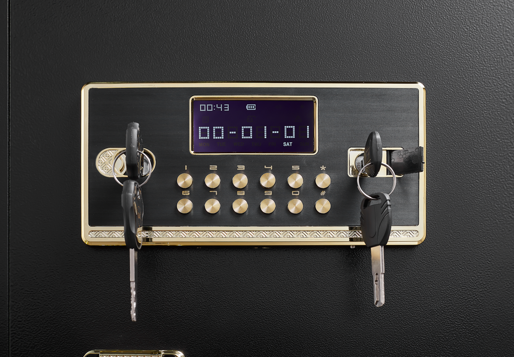Security Electronic Steel Home Safe