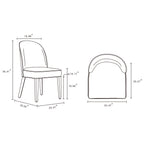 Hillman Wood Upholstered Dining Chair - Set of 2