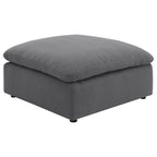 Charcoal 6-Piece Upholstered Modular Sectional Sofa