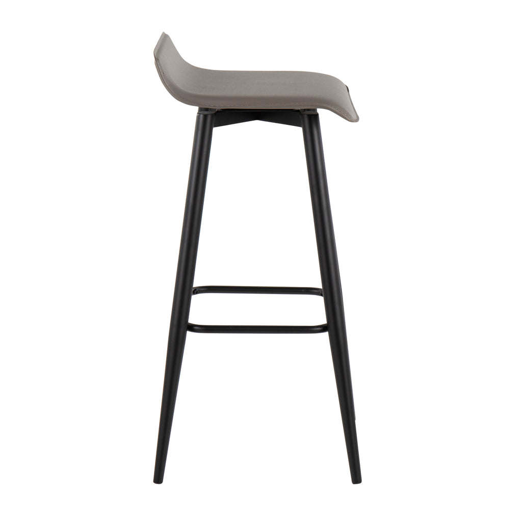Contemporary Fixed-Height Bar Stool Set