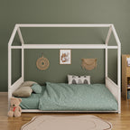 Full Size Montessori Style Metal Floor Bed Frame