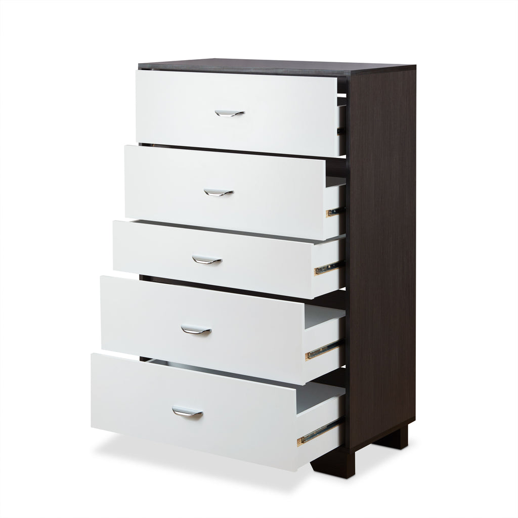 Eloy 5 Drawer Rectangular Drawer Chest