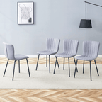 Luxury Minimalist Chairs - Set of 4 High Quality Dining Chairs